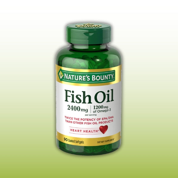 Fish Oil 2,400 mg per serving, 90 Soft gels