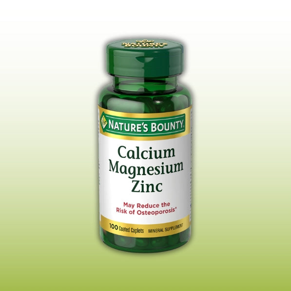 Calcium Magnesium Zinc 100 Caplets
