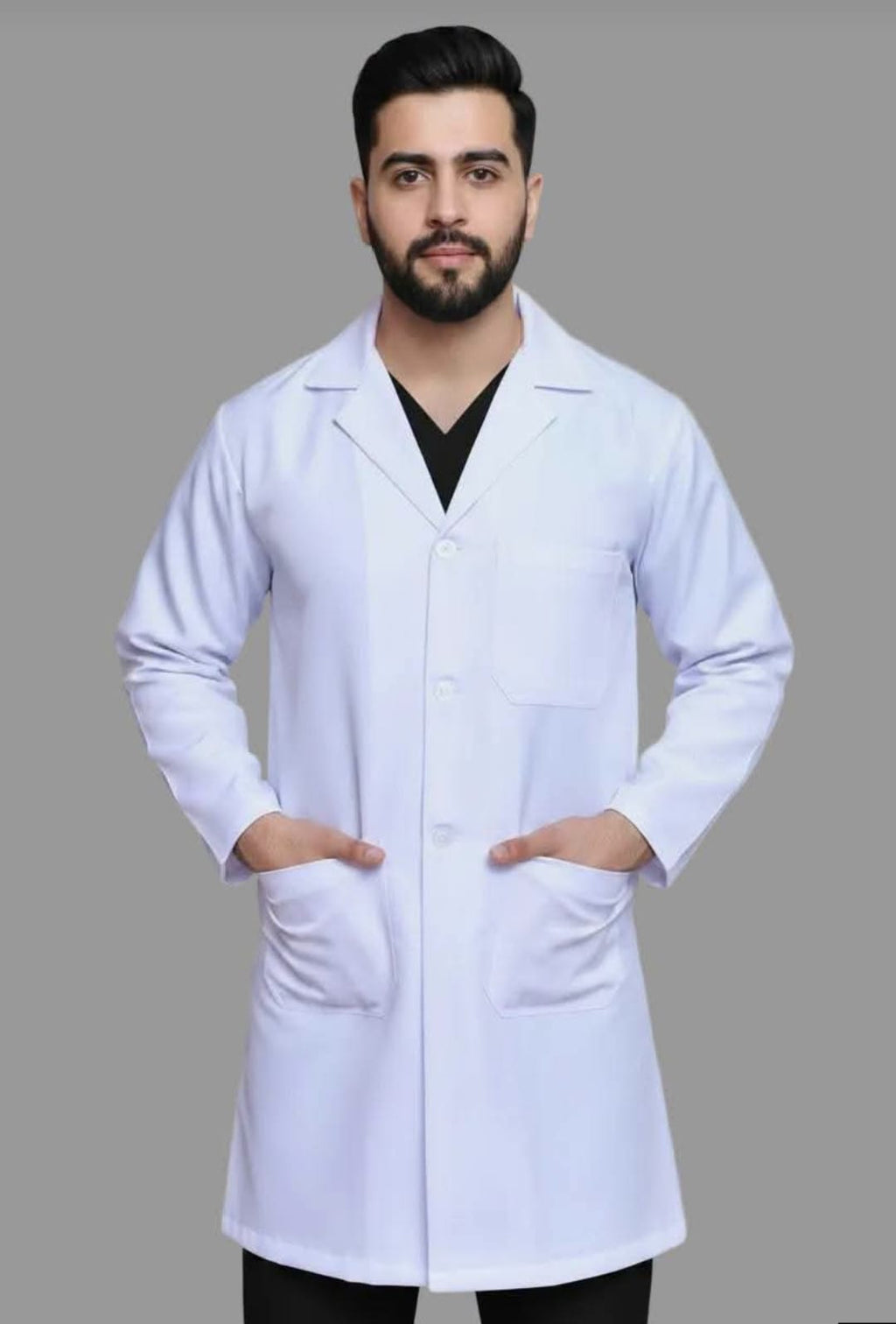 Man Lab Coats