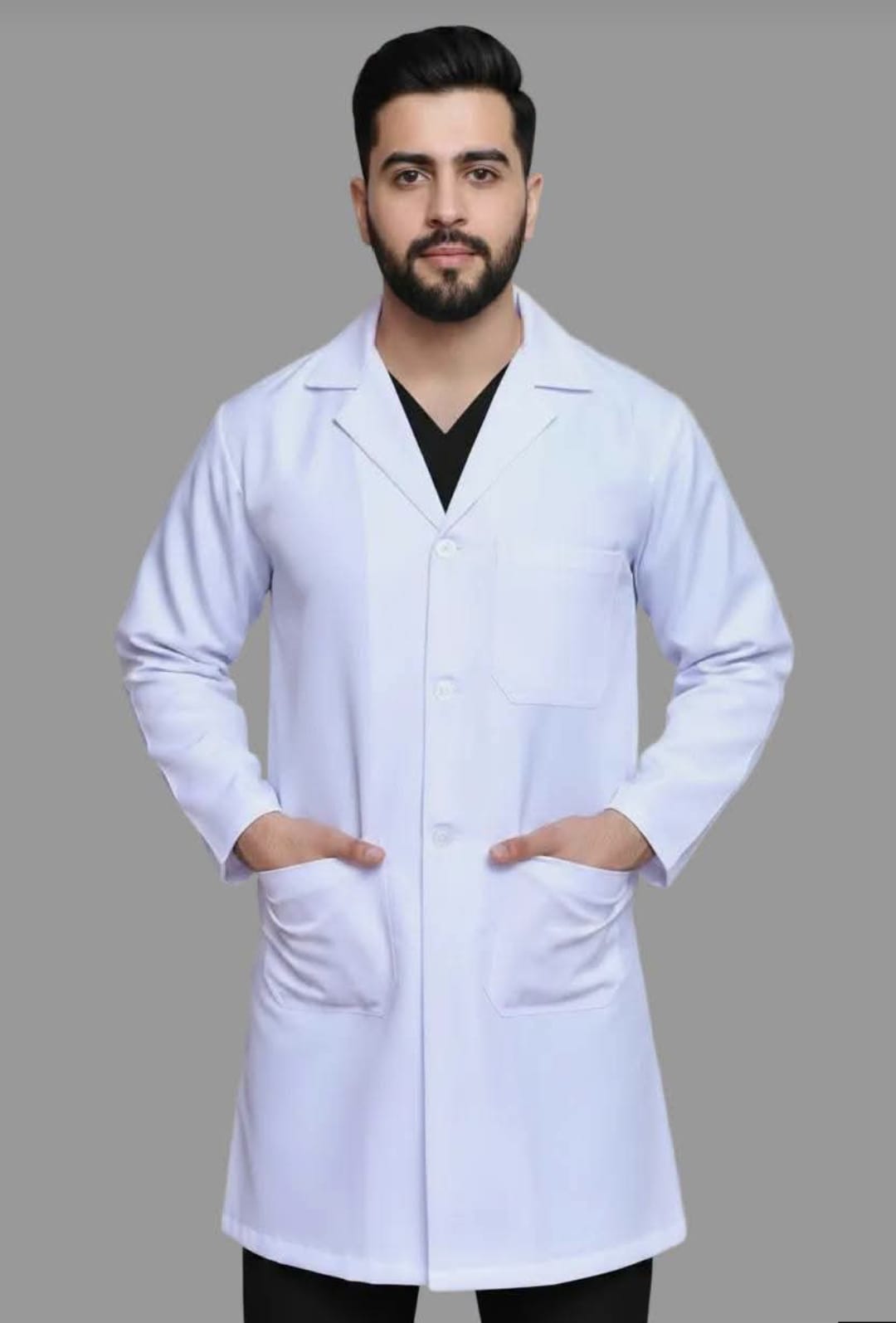 Man Lab Coats